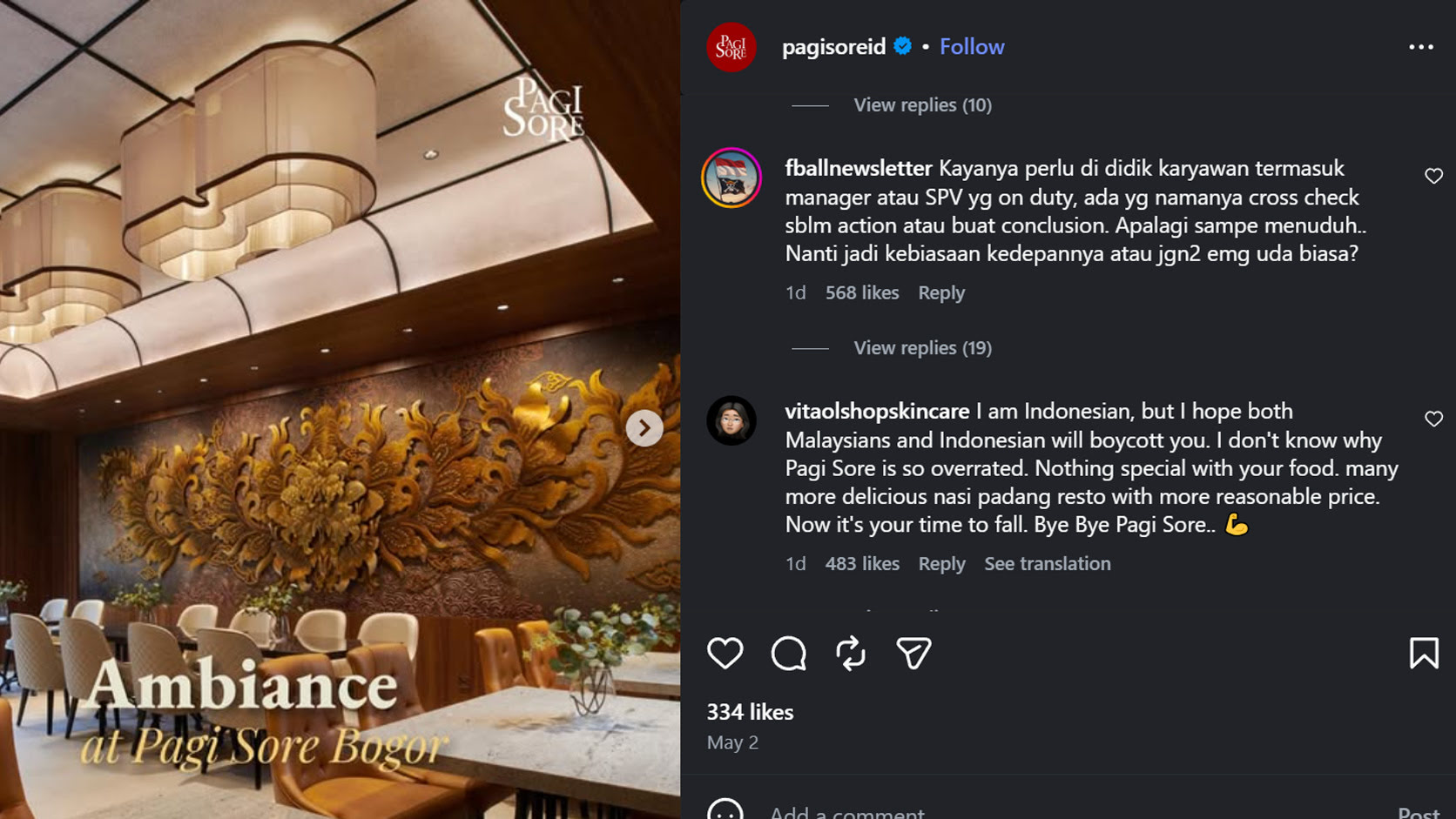 Blunder PR Restoran Pagi Sore: Ketika Ego Membunuh Reputasi